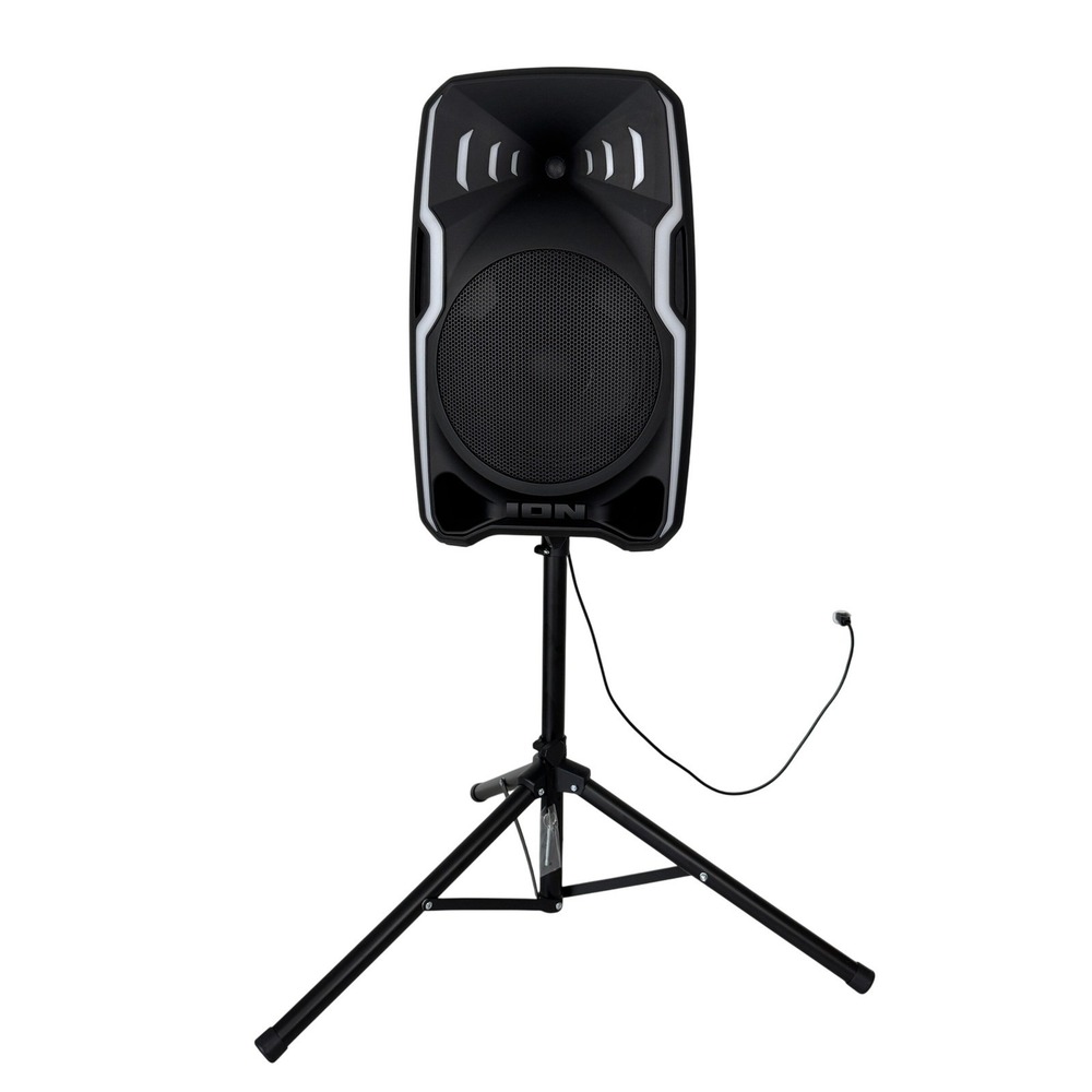 ION Total PA Apex High-Power Bluetooth Speaker System with Stand IPA153A Black